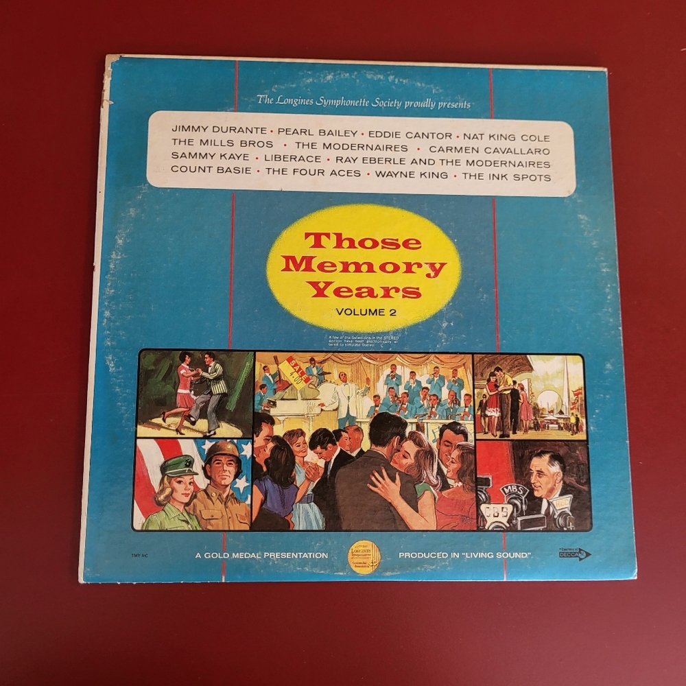 Longines Symphonette Society - Various Artists - Those Memory Years Volume 2